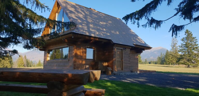 Novostavba chaty pod Kriváňom