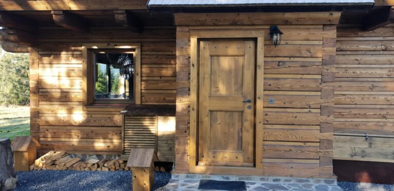 Novostavba chaty pod Kriváňom